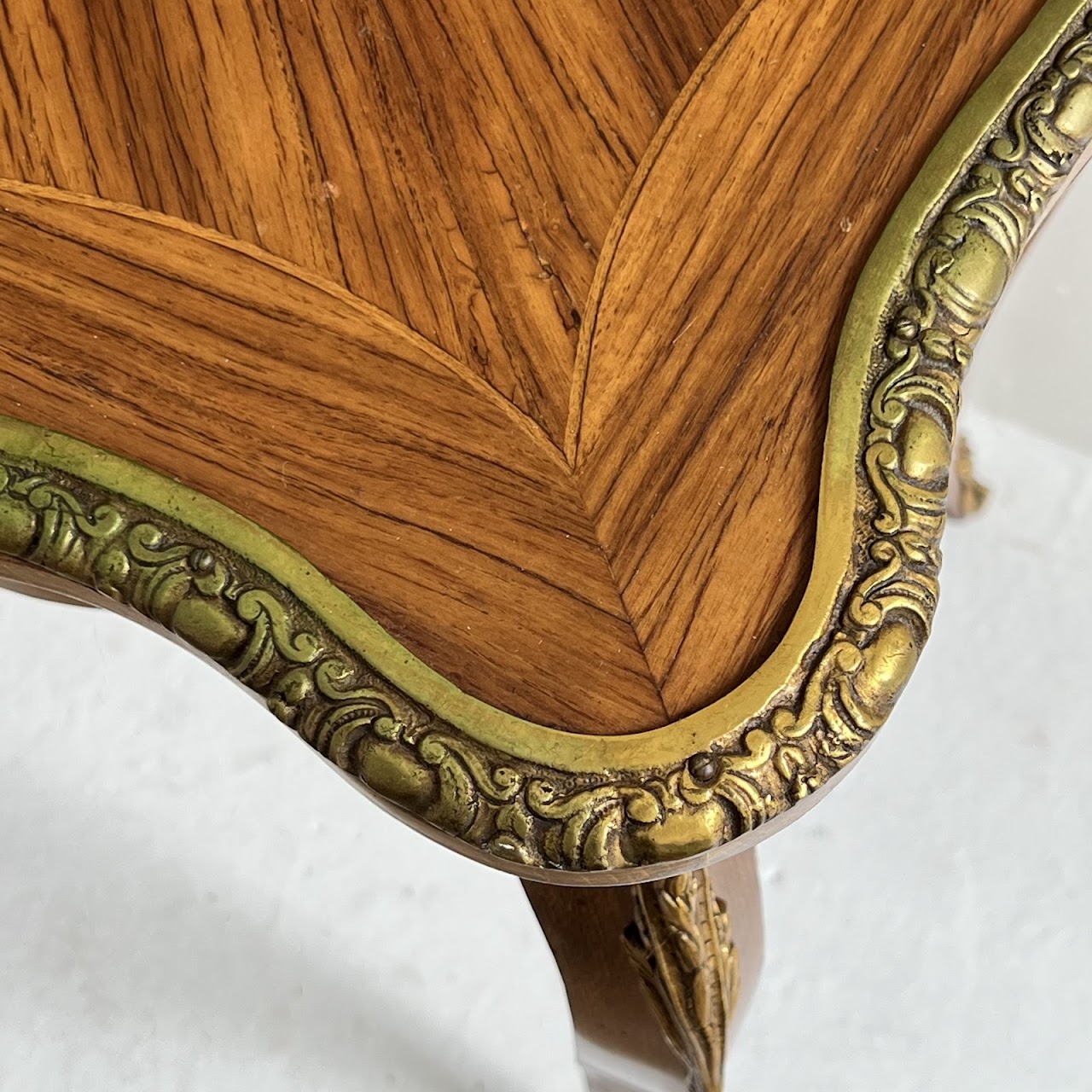 Louis XV Style Ormolu Mounted Side Table