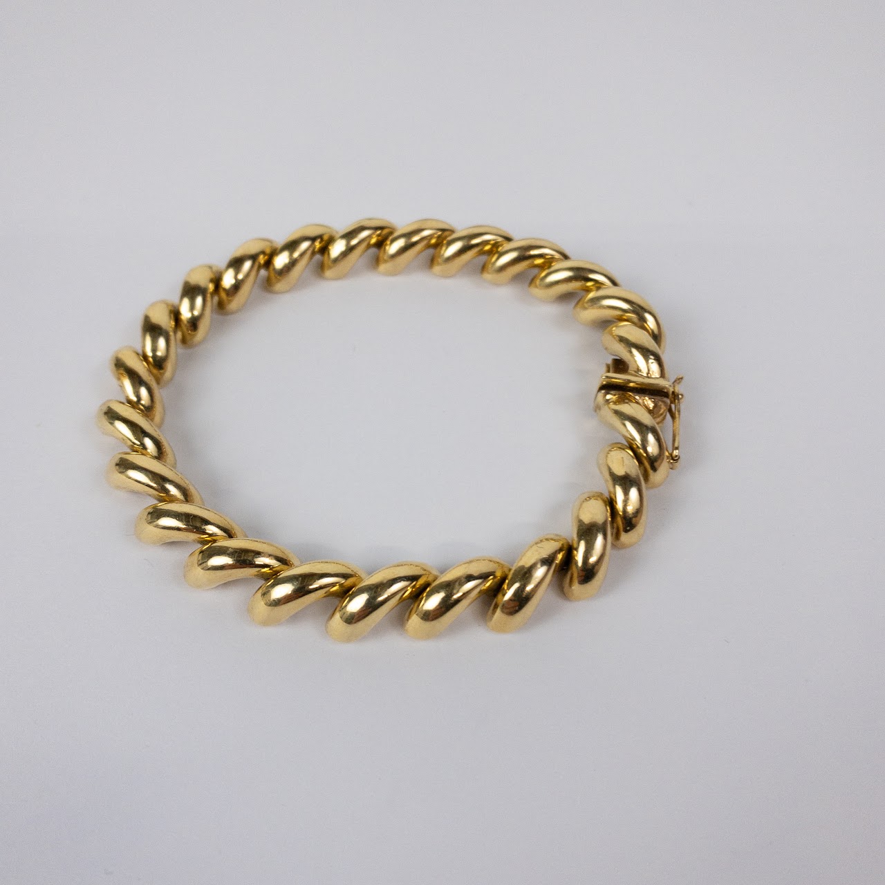 14K Gold San Marco Link Bracelet