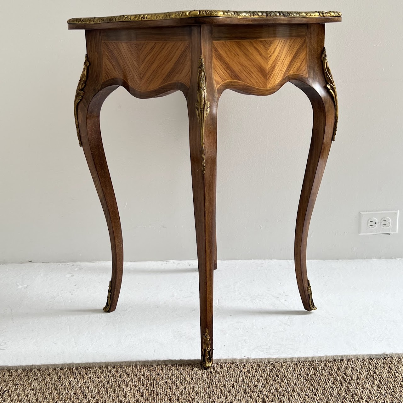 Louis XV Style Ormolu Mounted Side Table