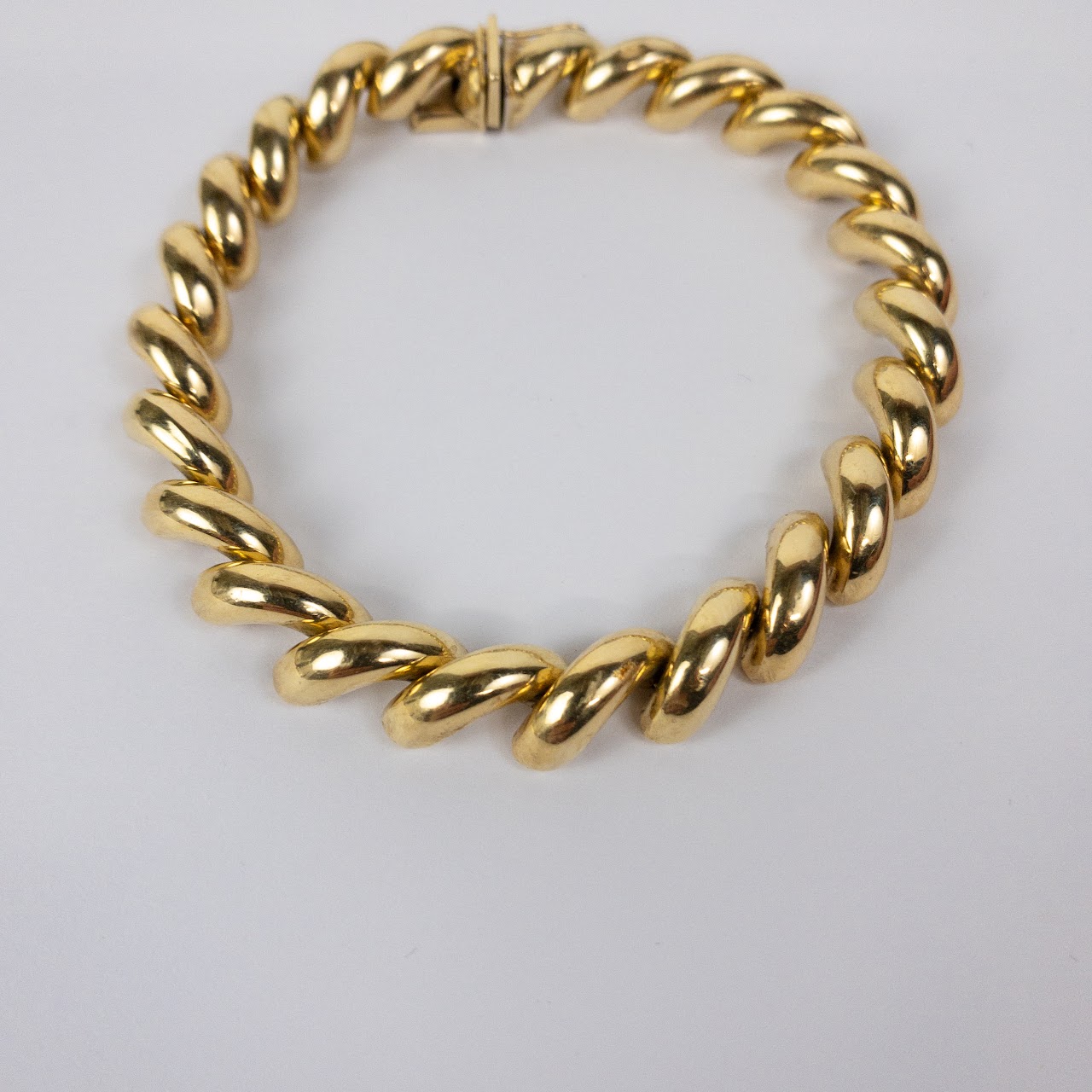 14K Gold San Marco Link Bracelet