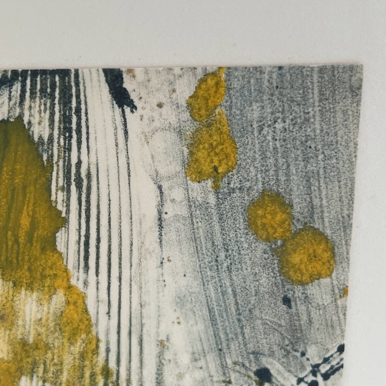 Jackie Battenfield Abstract Monoprint Pair