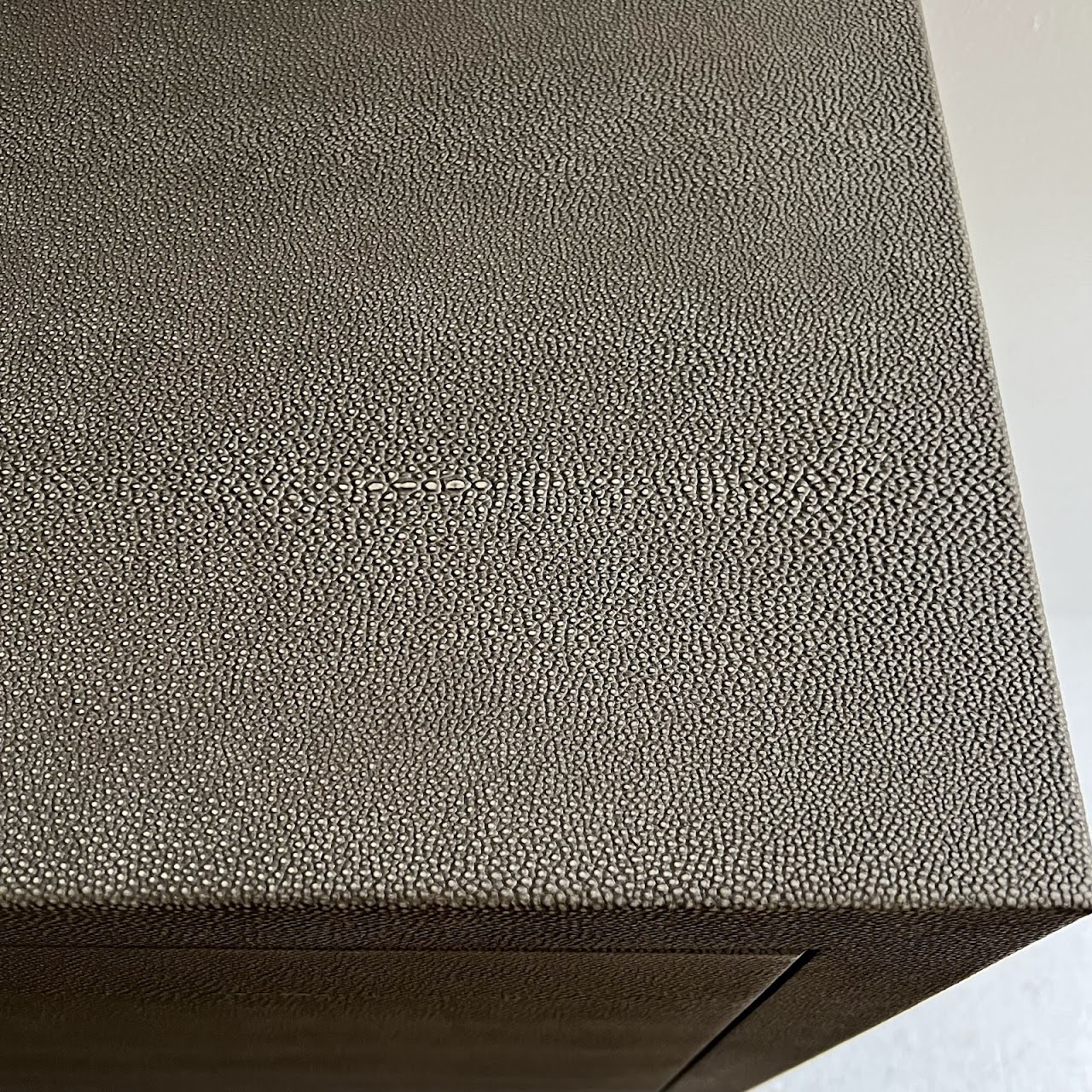 Restoration Hardware Graydon Faux Shagreen Sideboard