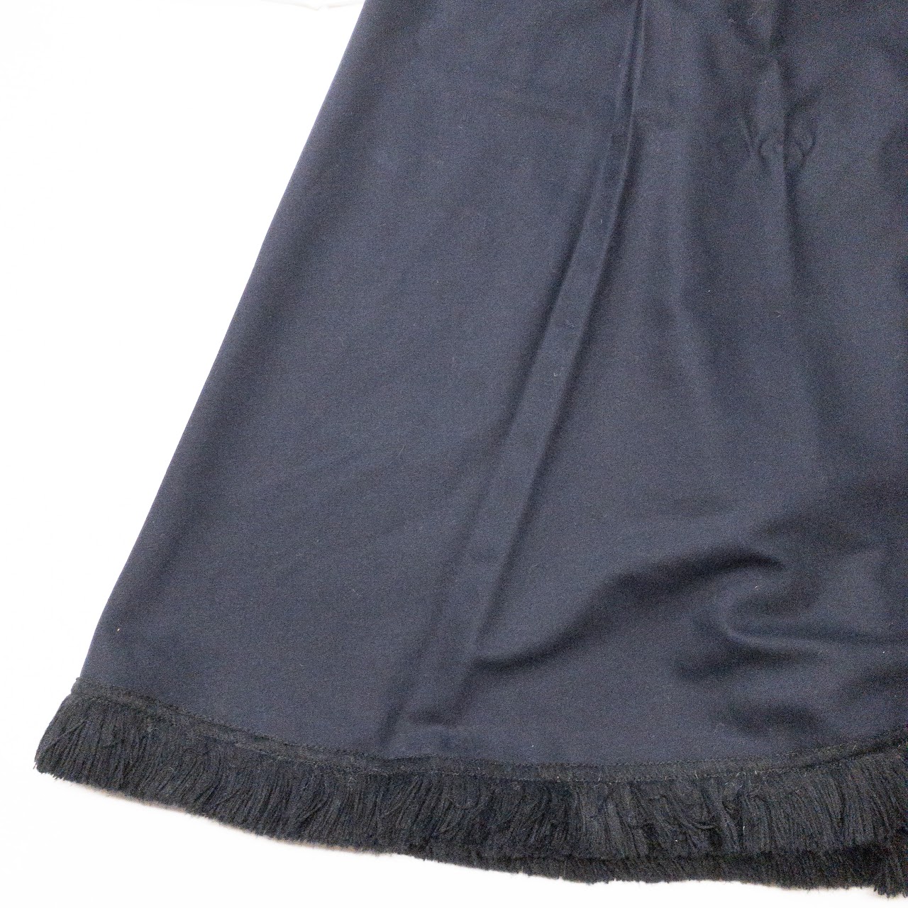 Guy Laroche Boutique Navy Blue Wrap Skirt