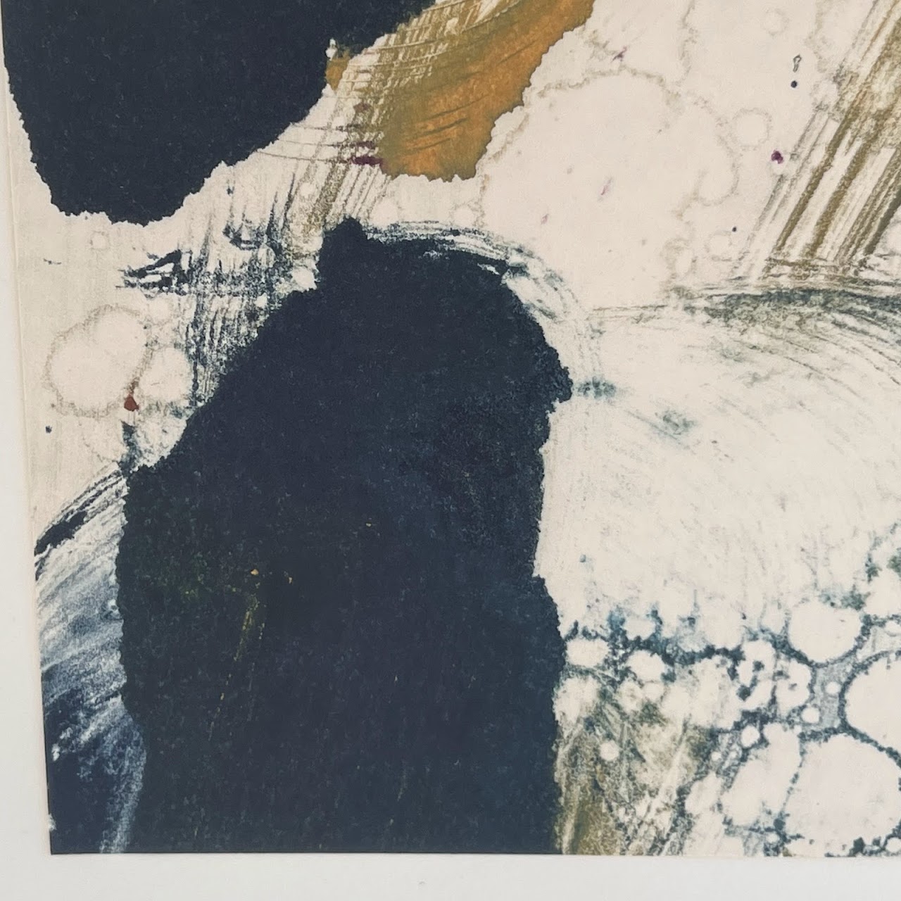 Jackie Battenfield Abstract Monoprint Pair