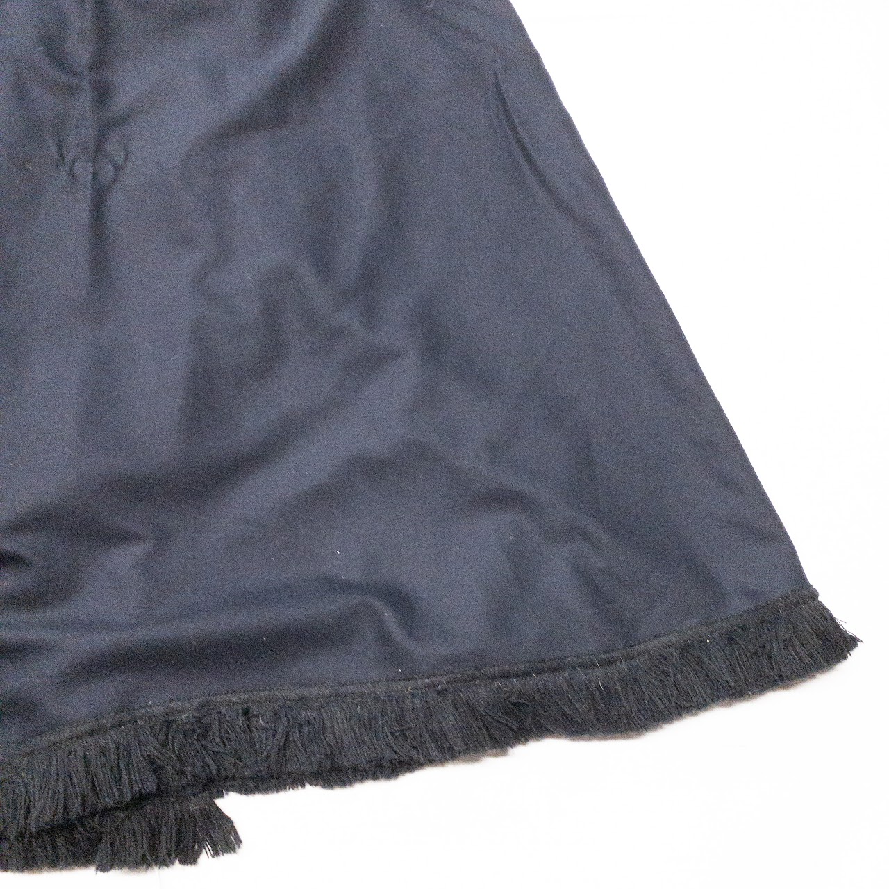 Guy Laroche Boutique Navy Blue Wrap Skirt