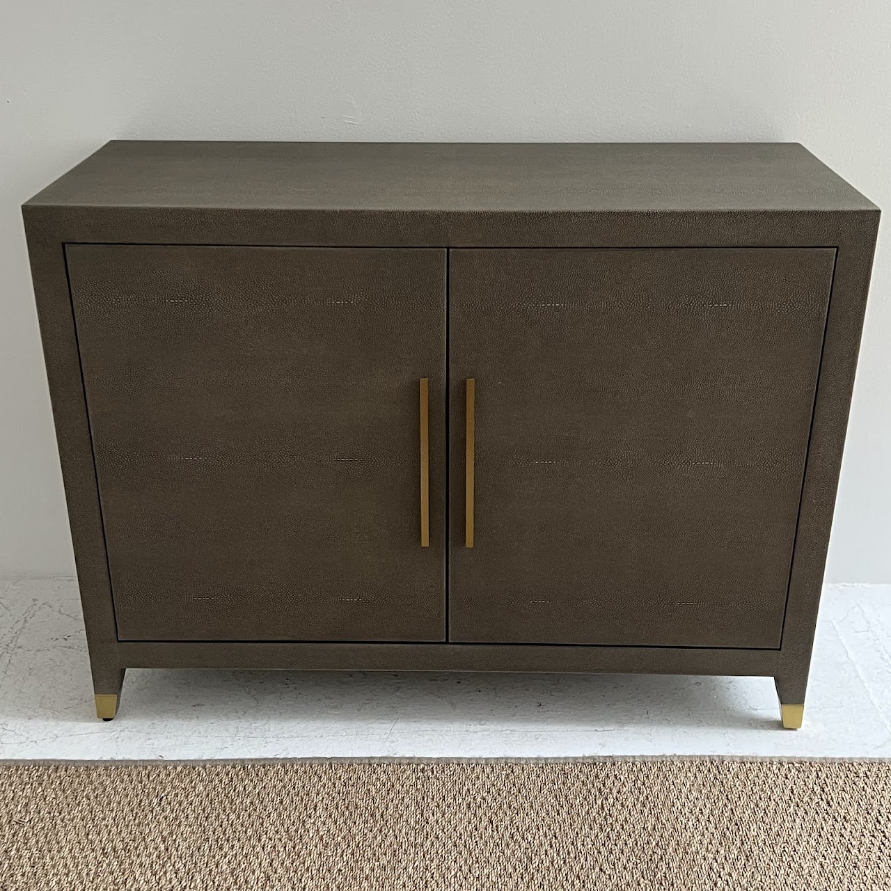 Restoration Hardware Graydon Faux Shagreen Sideboard