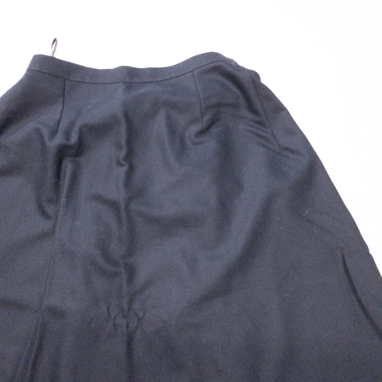 Guy Laroche Boutique Navy Blue Wrap Skirt