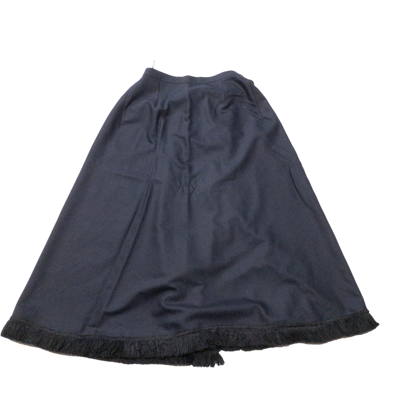 Guy Laroche Boutique Navy Blue Wrap Skirt