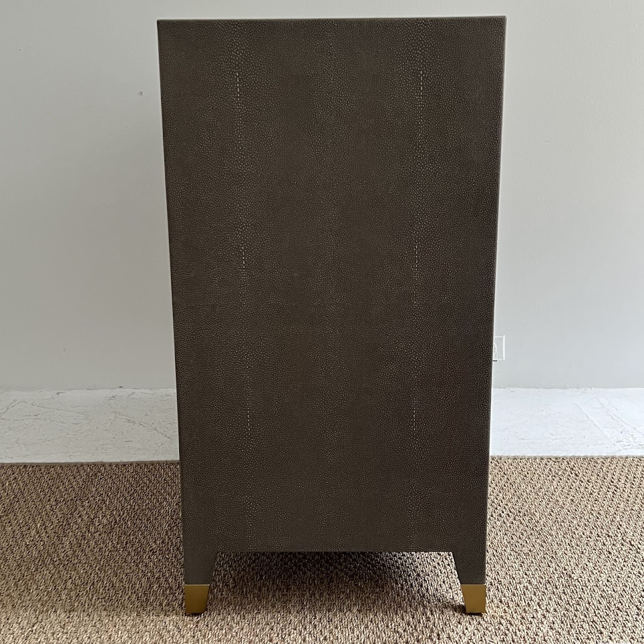 Restoration Hardware Graydon Faux Shagreen Sideboard