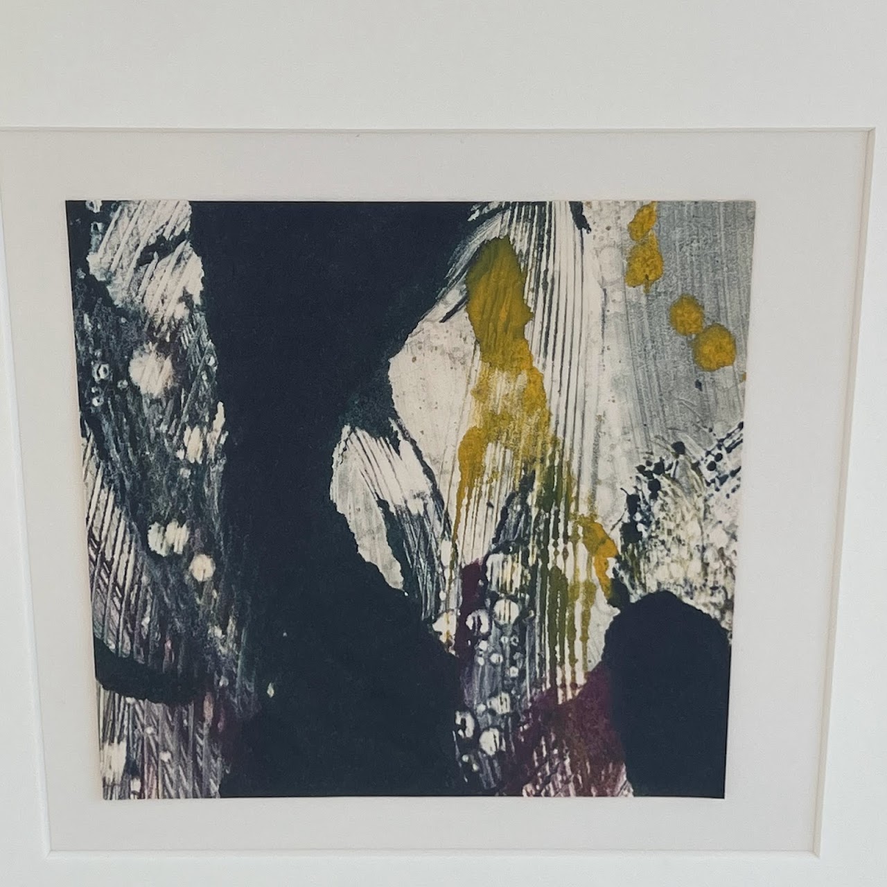 Jackie Battenfield Abstract Monoprint Pair