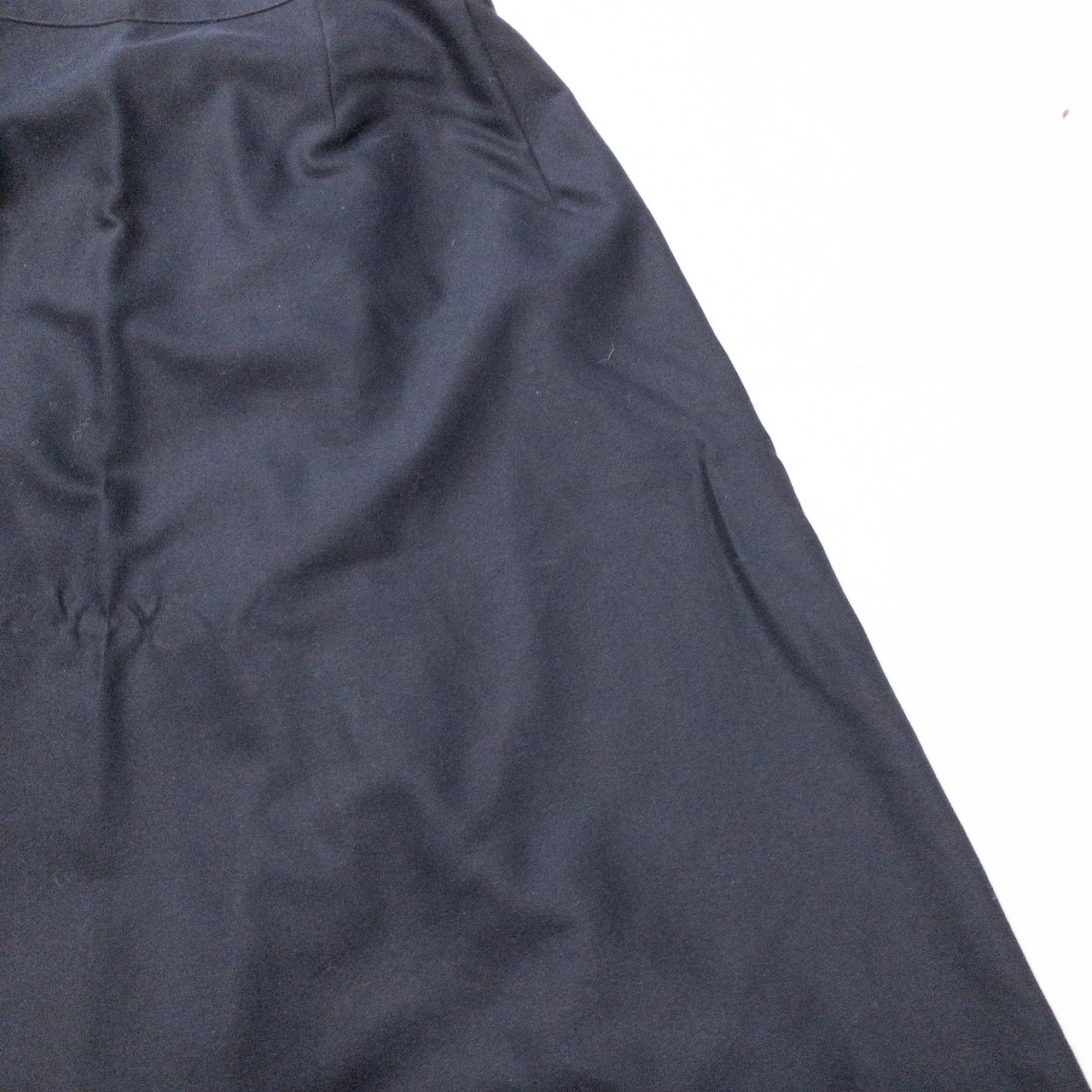 Guy Laroche Boutique Navy Blue Wrap Skirt