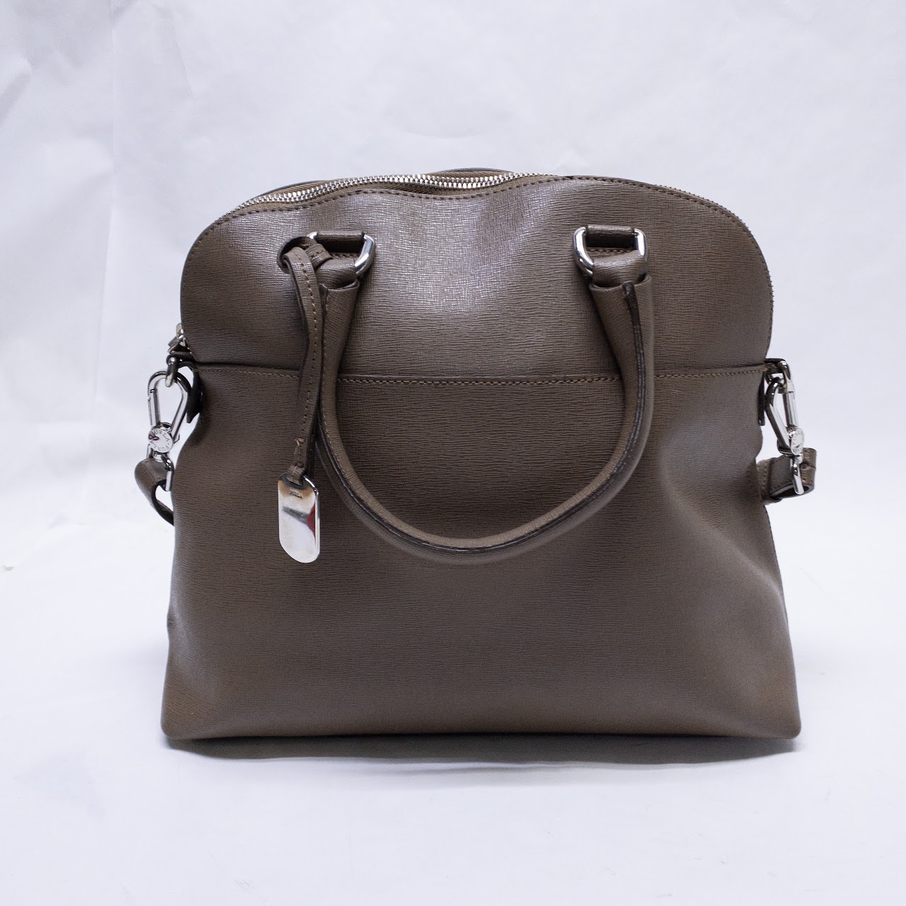 Furla Saffiano Leather Dome Handbag