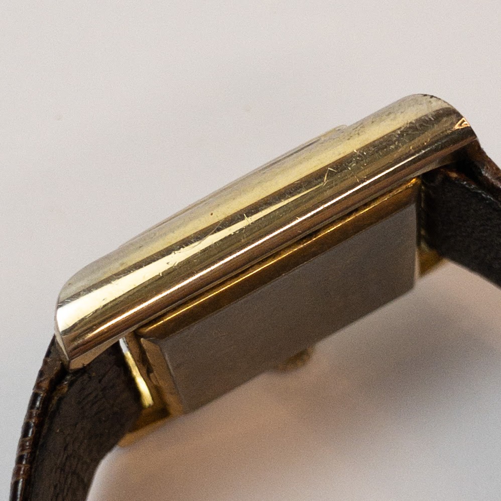 Must de Cartier 18K Gold Plated Vintage Wristwatch