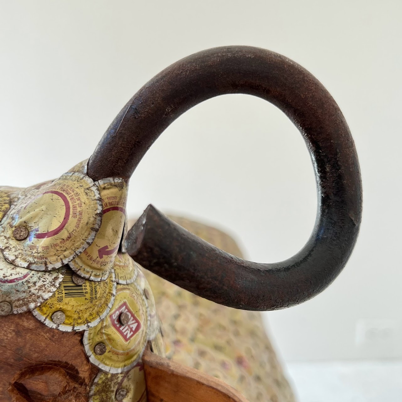 Brazilian Folk Art Sheep Sculpture