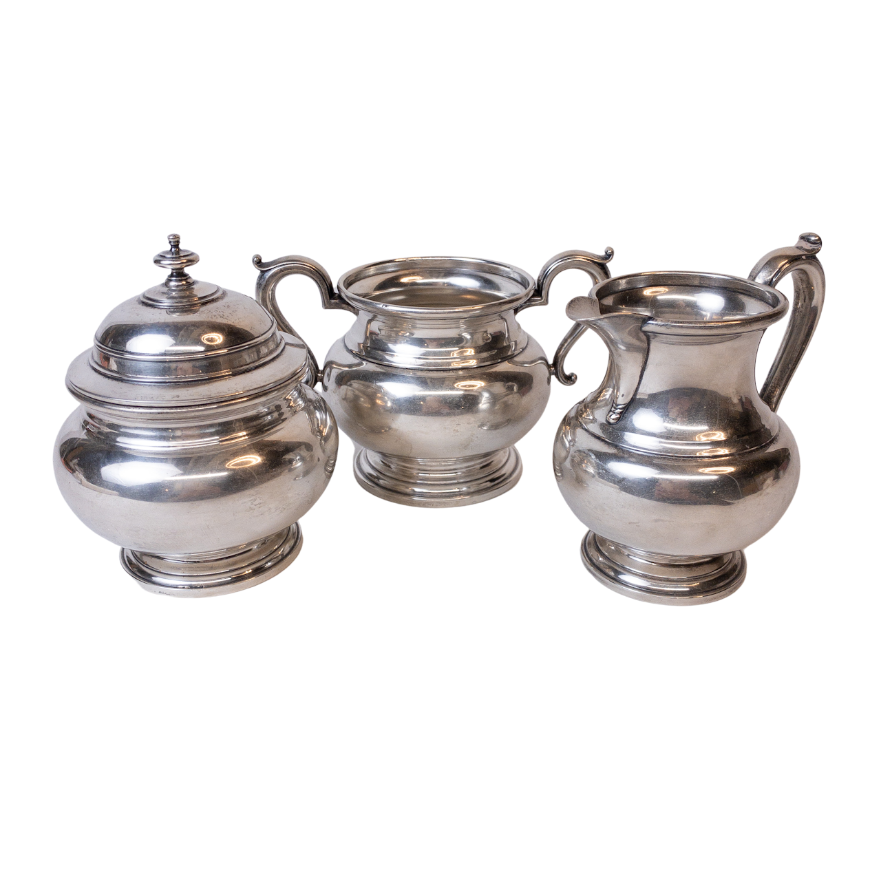 Sterling Silver Three Piece Table Top Service