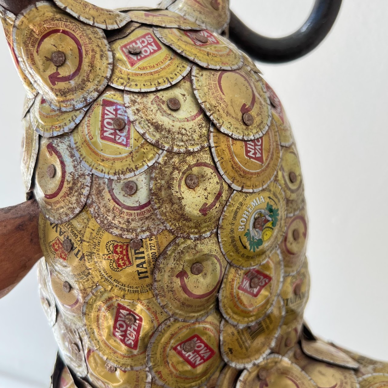 Brazilian Folk Art Sheep Sculpture