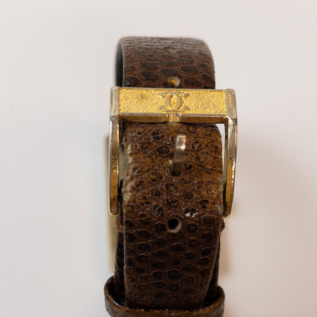 Must de Cartier 18K Gold Plated Vintage Wristwatch