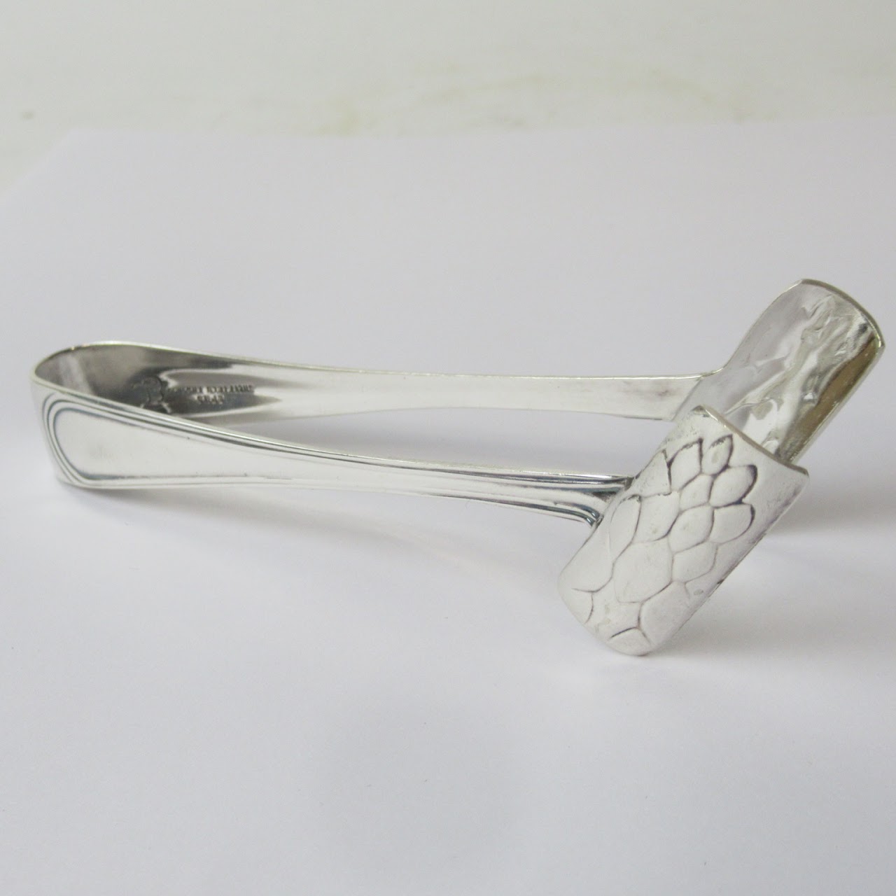 Sheffield Silver Asparagus Tongs