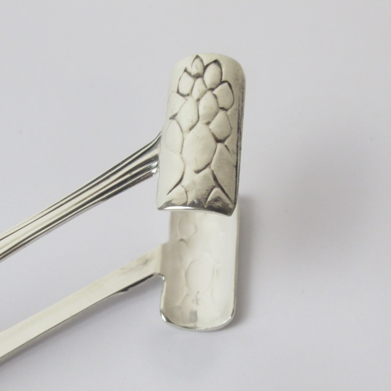 Sheffield Silver Asparagus Tongs