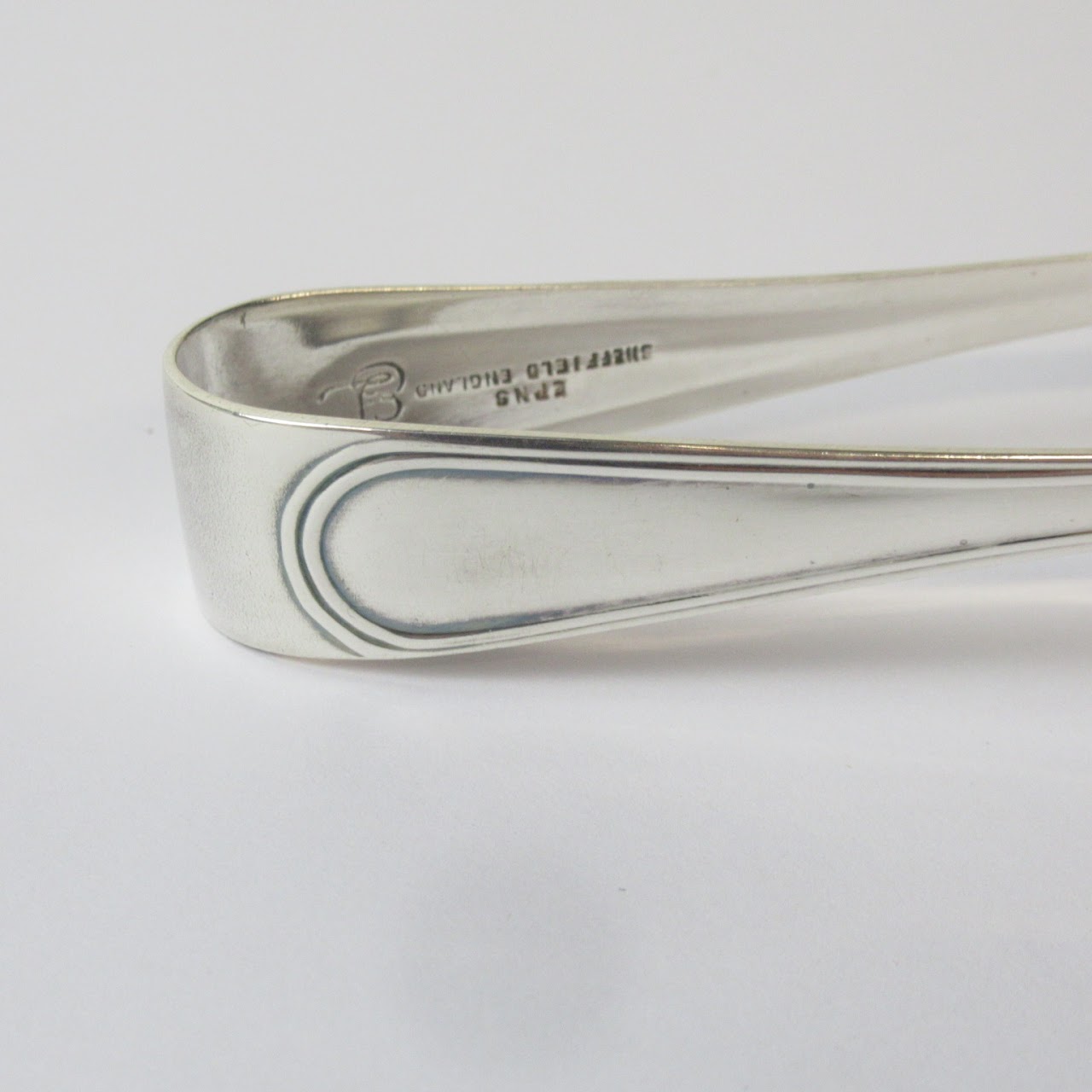 Sheffield Silver Asparagus Tongs