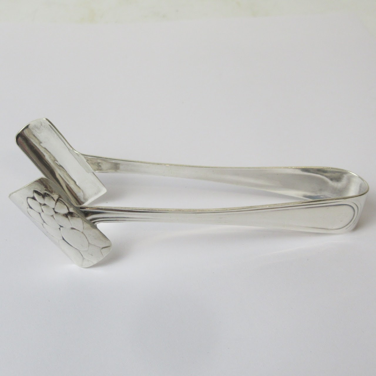 Sheffield Silver Asparagus Tongs