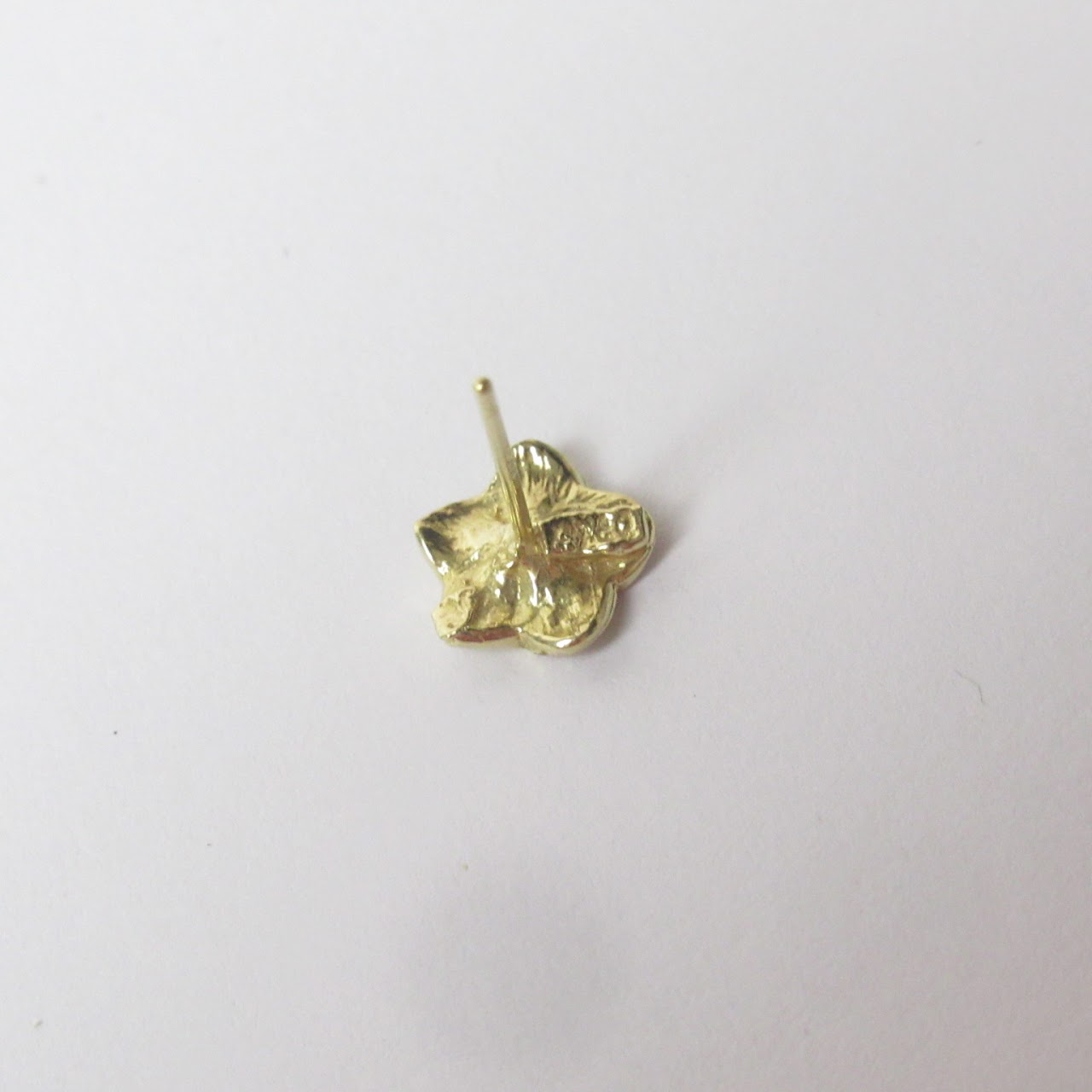 14K Floral Stud Earrings