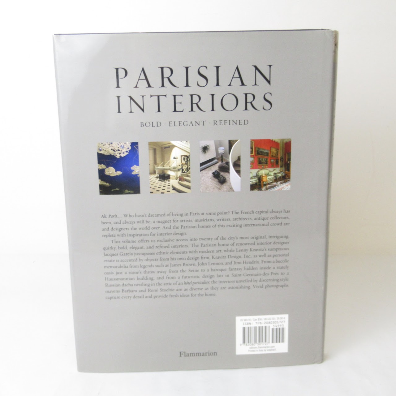 Parisian Interiors: Bold, Elegant, Refined Book