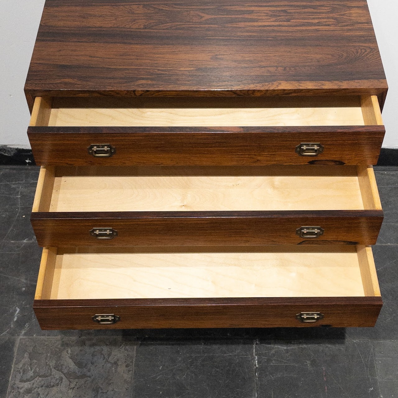 Rosewood Modern Five-Drawer Small Chest