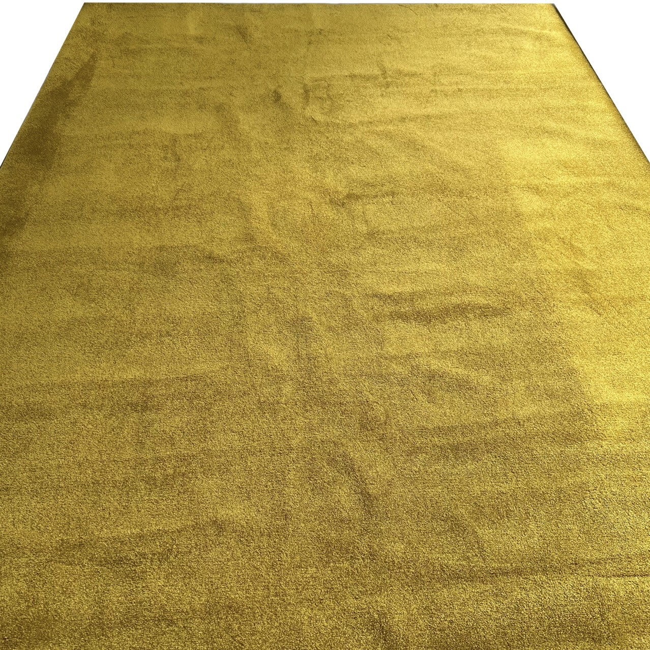 Stark Gold Deep Pile Area Rug