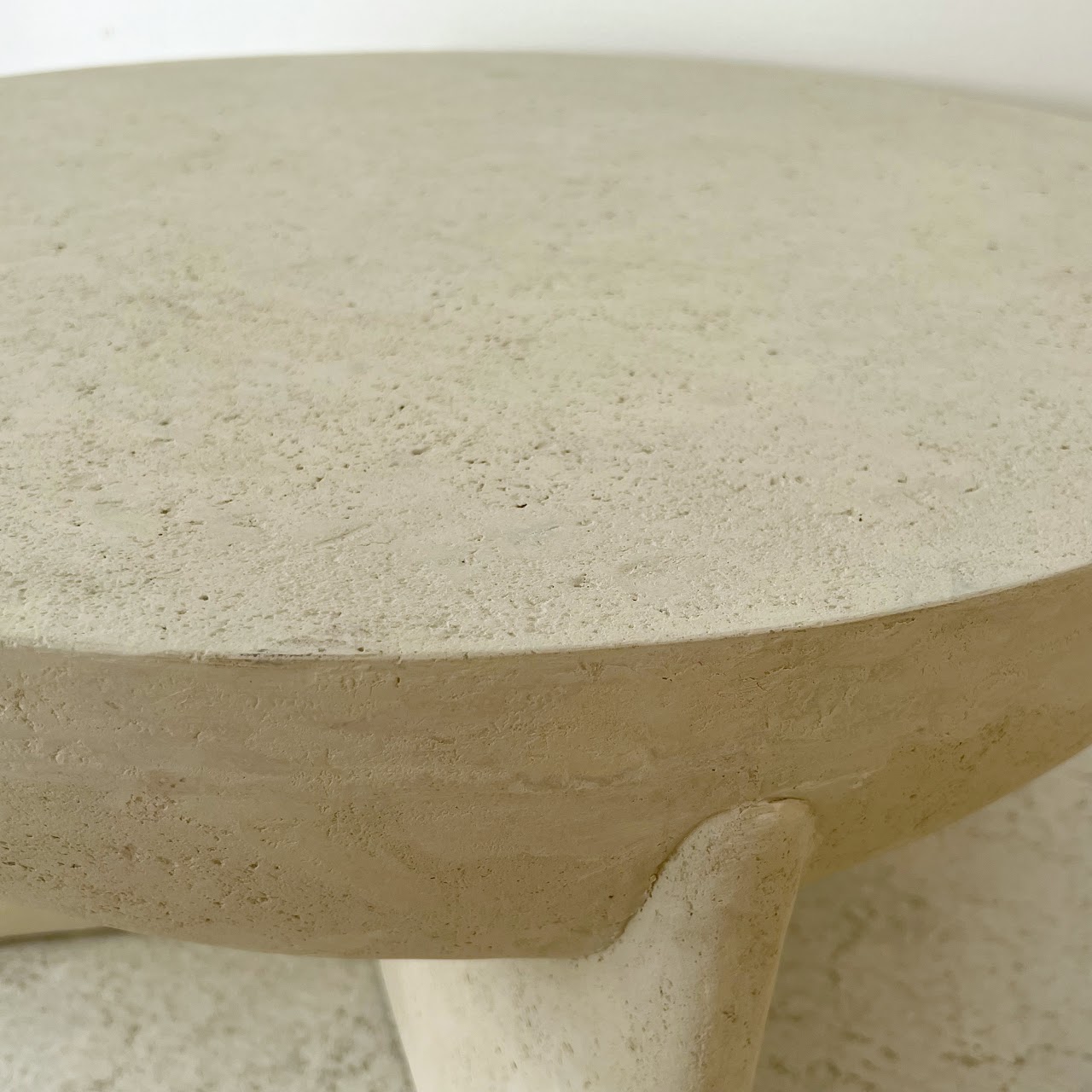Lava Stone Sculptural Coffee Table
