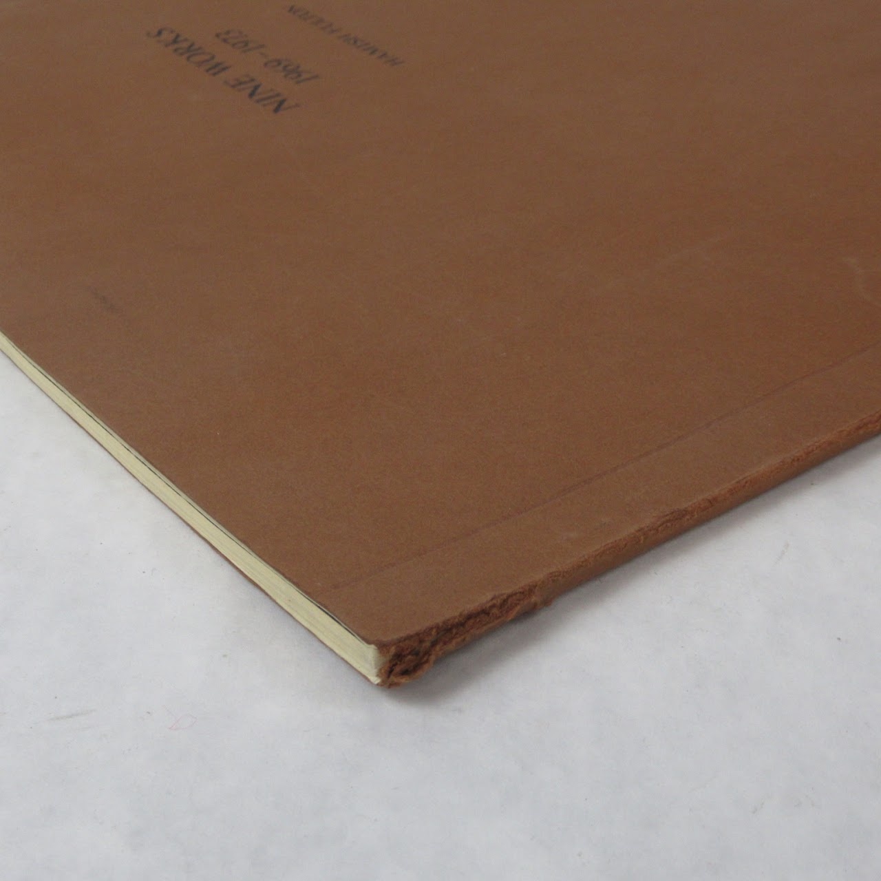 Hamish Fulton 'Nine Works 1969-1973' Rare Book
