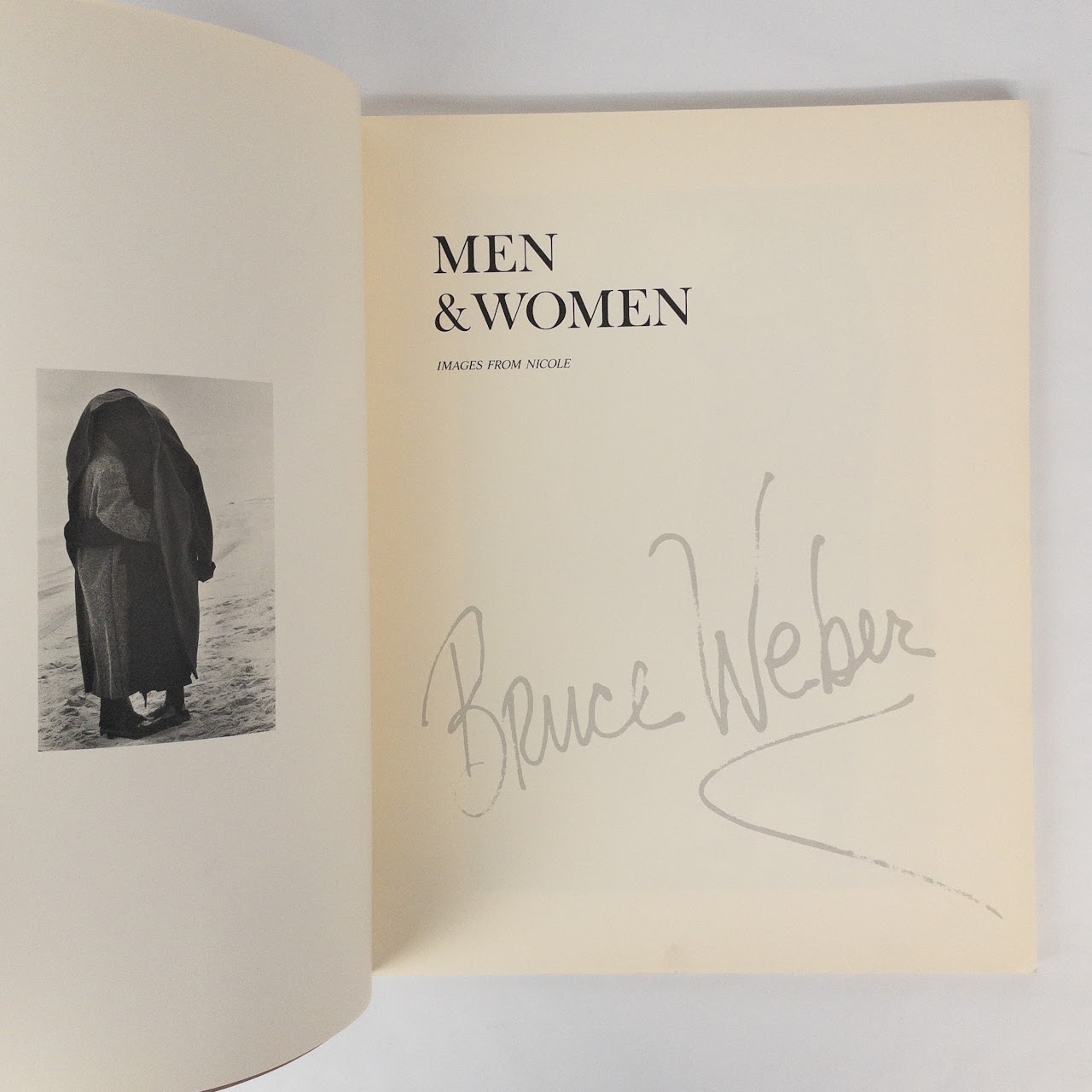 Bruce Weber: Men & Women, Images from Nicole 1983 First Edition