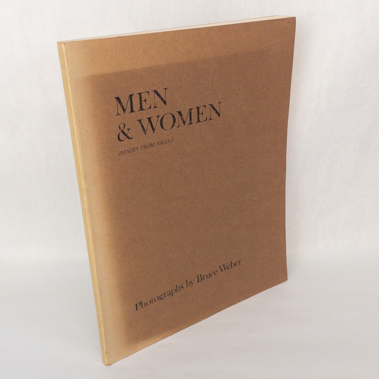 Bruce Weber: Men & Women, Images from Nicole 1983 First Edition