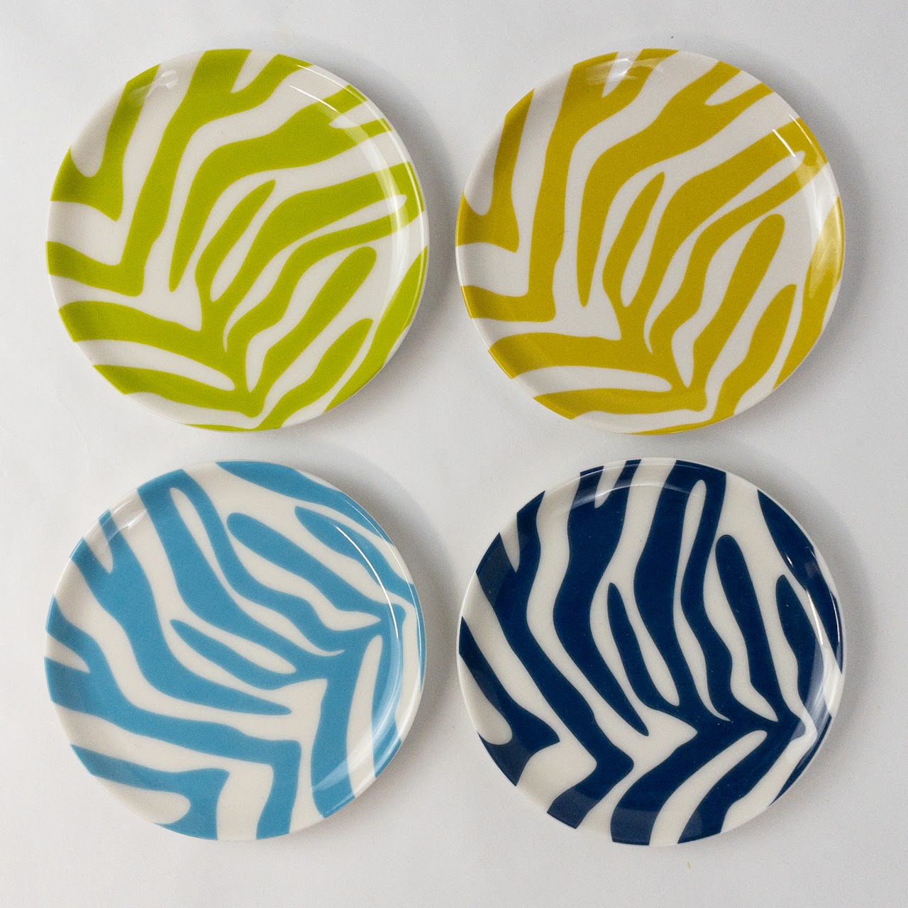 Jonathan Adler Zebra Trinket Dish and Coaster Set
