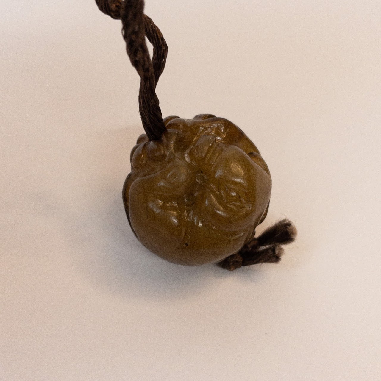 Carved Jade Pendant Trio