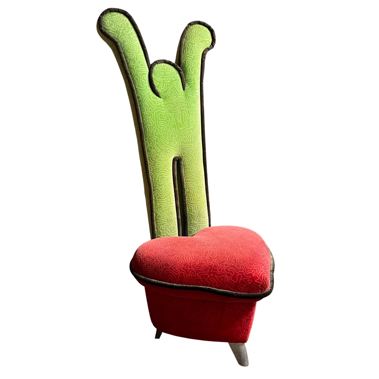 Keith Haring Brentz High Back Chair