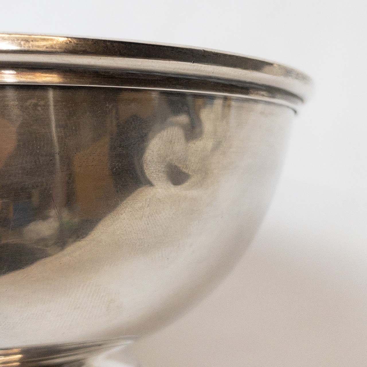 Sterling Silver Medium Footed Bowl