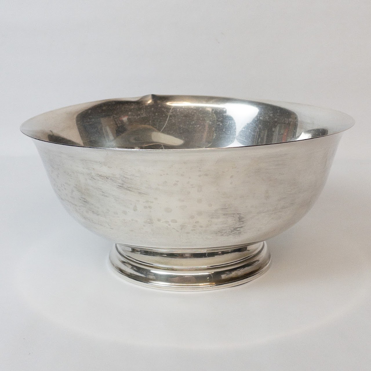 Sterling Silver Alvin Monogrammed Large Bowl