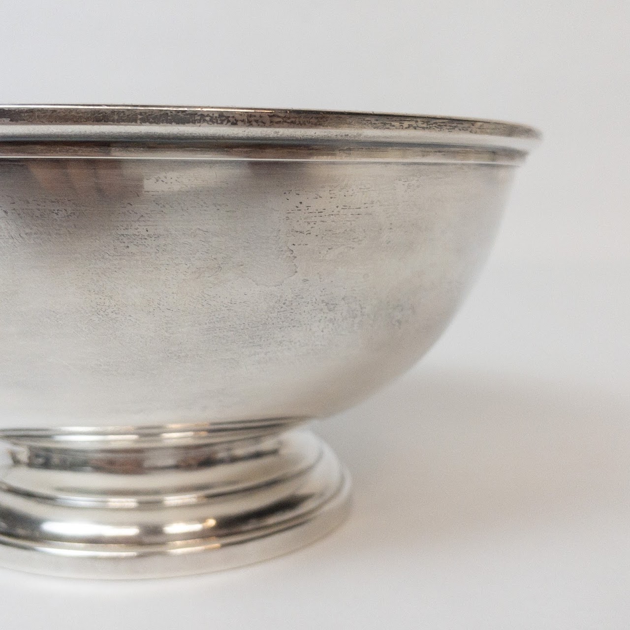 Sterling Silver Medium Footed Bowl