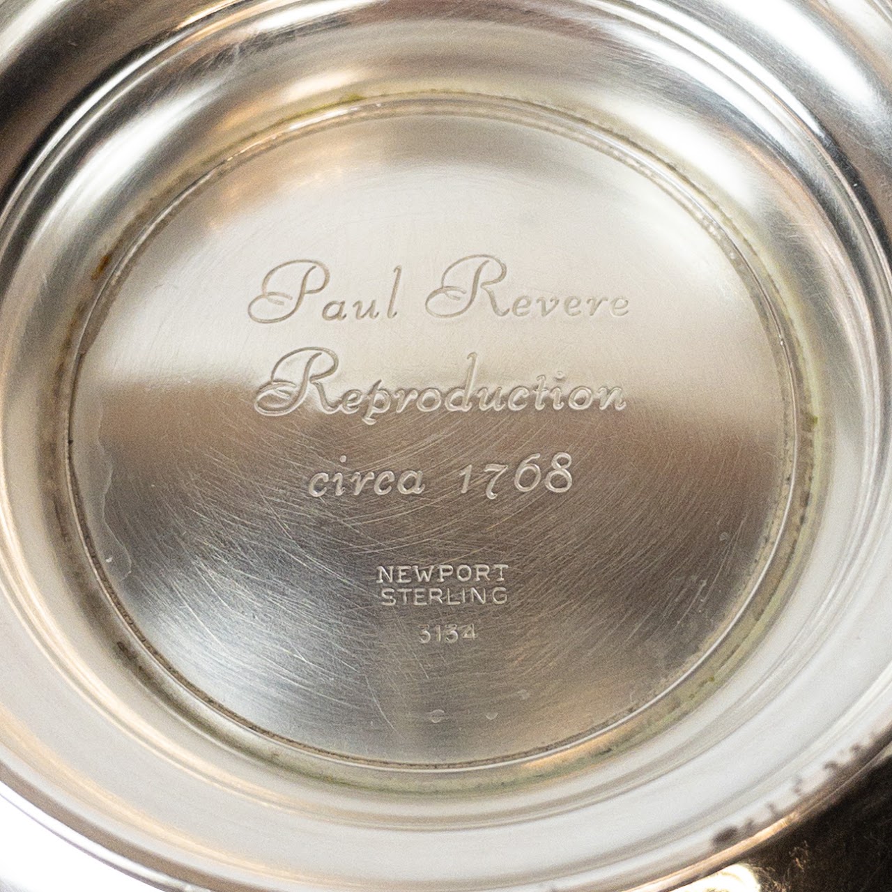 Newport Sterling Silver Small Paul Revere Reproduction Bowl