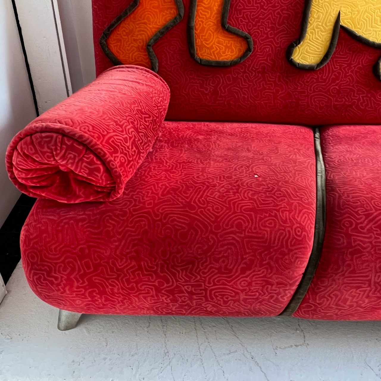 Keith Haring Brentz Pop Art Sofa