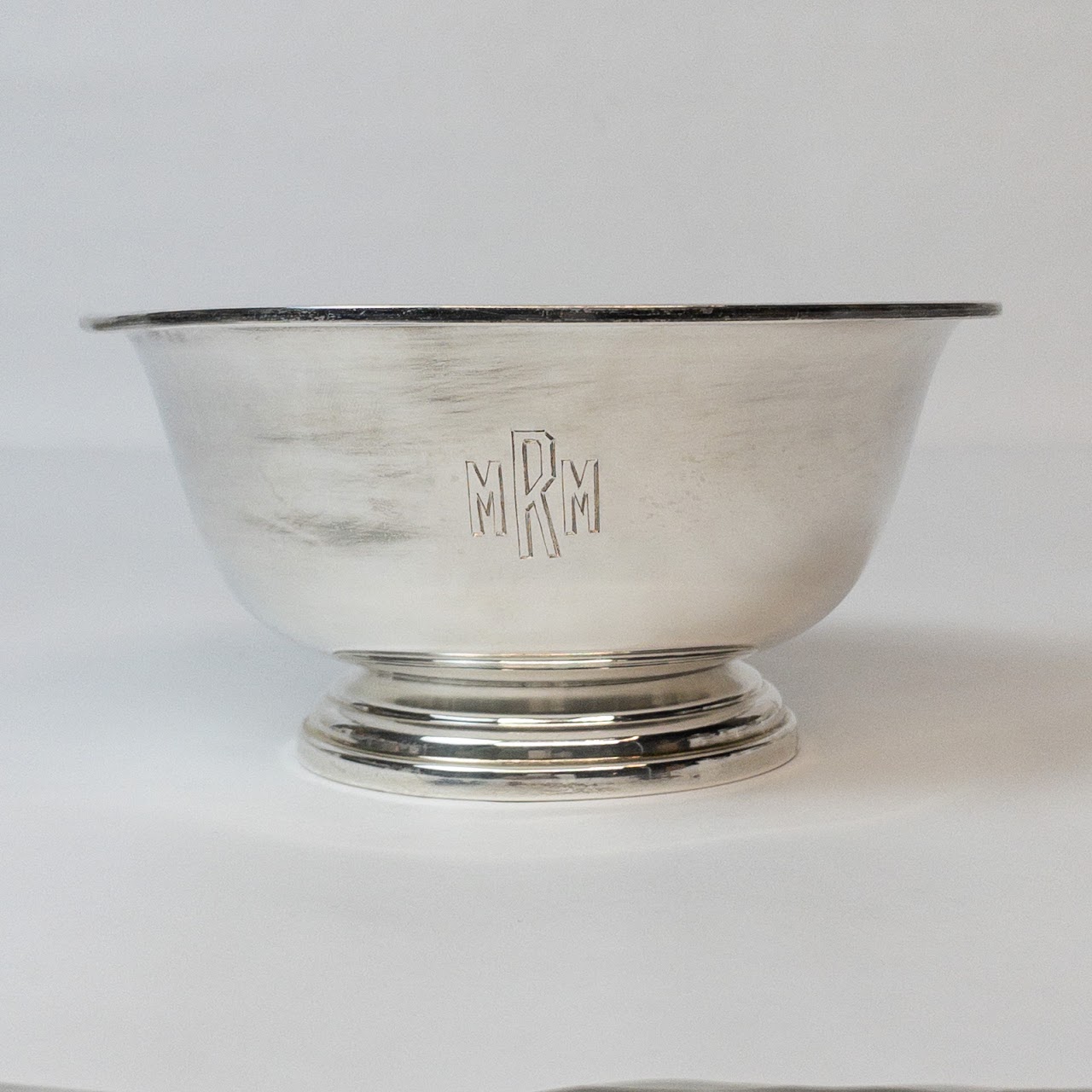 Sterling Silver Monogrammed Bowl