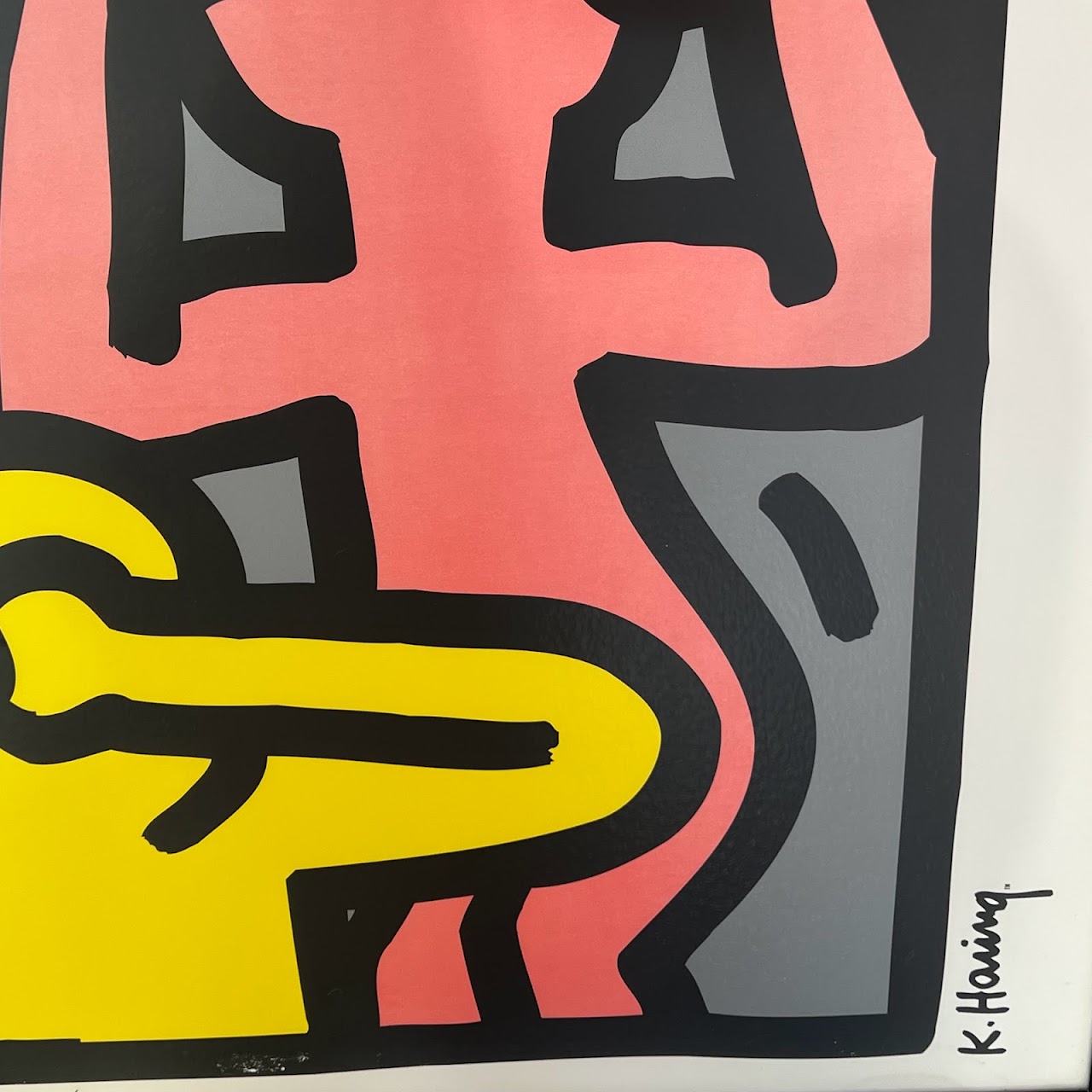 Keith Haring 'No Evil' Poster