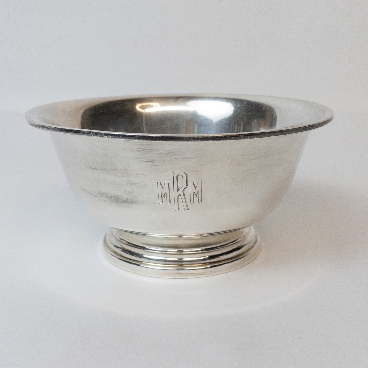 Sterling Silver Monogrammed Bowl