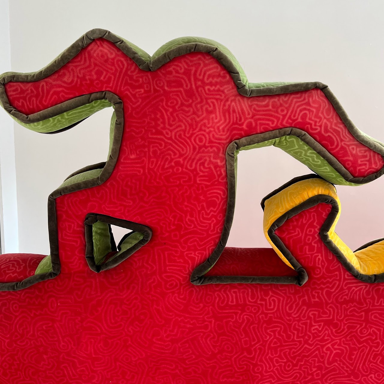 Keith Haring Brentz Pop Art Sofa