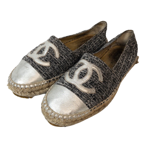 Chanel Tweed Espadrilles