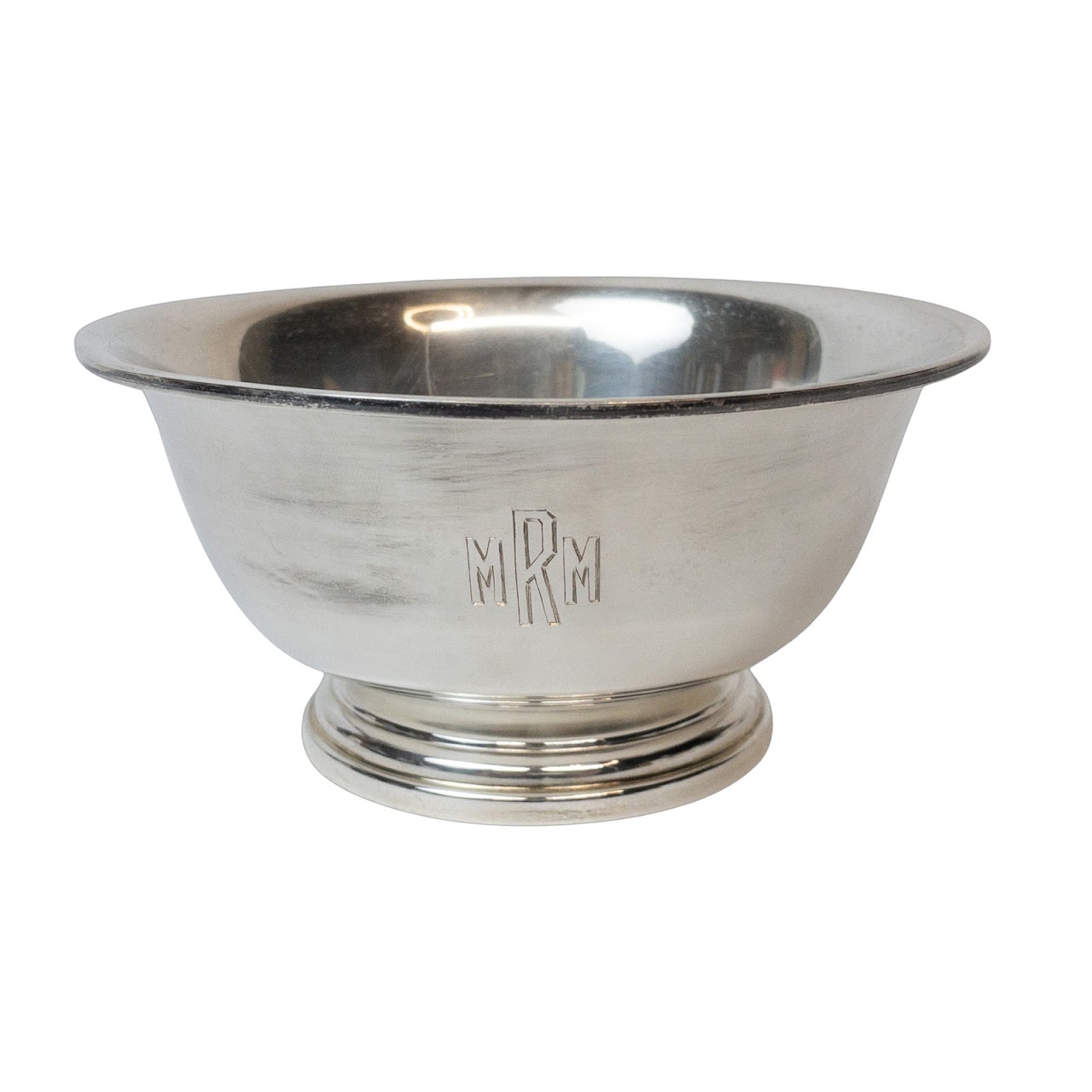 Sterling Silver Monogrammed Bowl