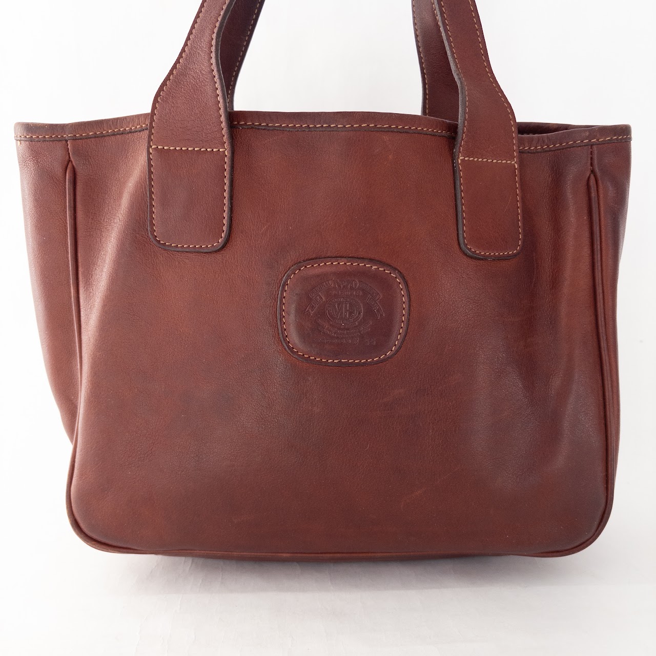 Ghurka No. 70 Leather Stadium Tote