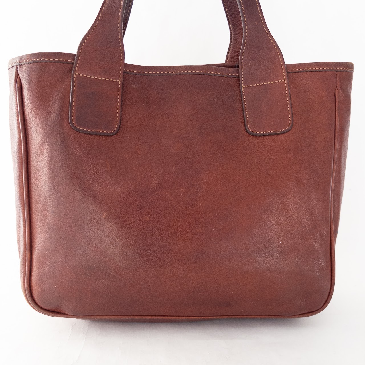 Ghurka No. 70 Leather Stadium Tote