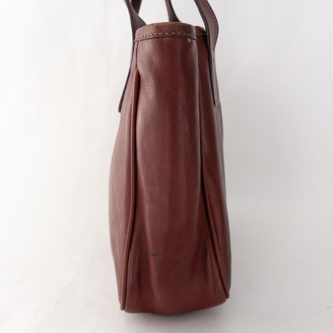 Ghurka No. 70 Leather Stadium Tote